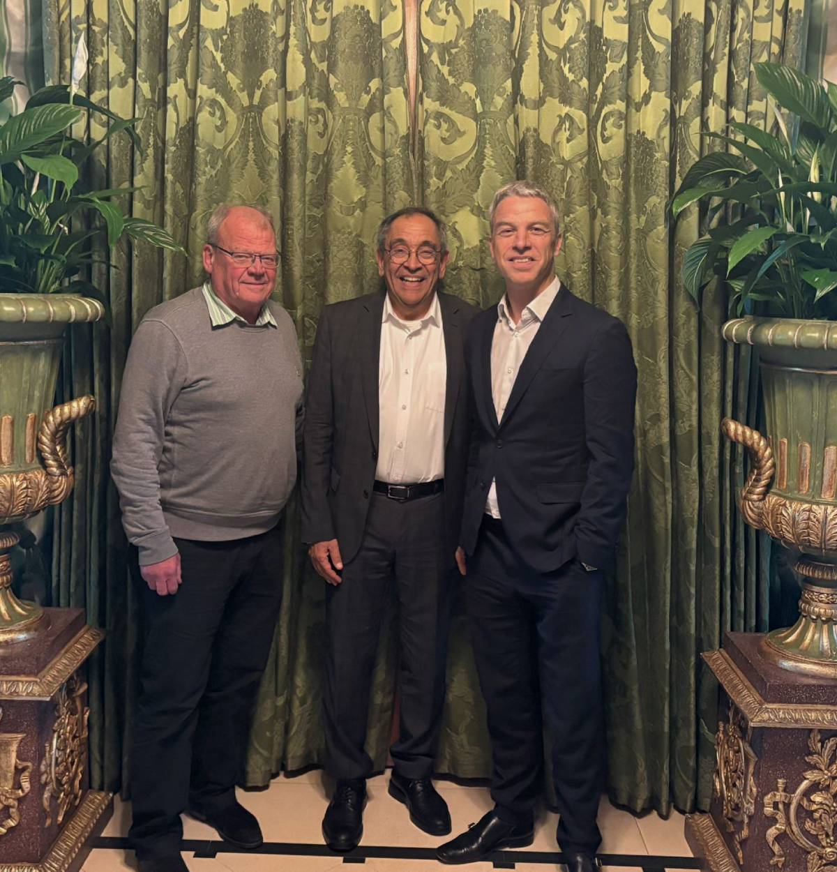 Xyra Group team in an informal lounge setting