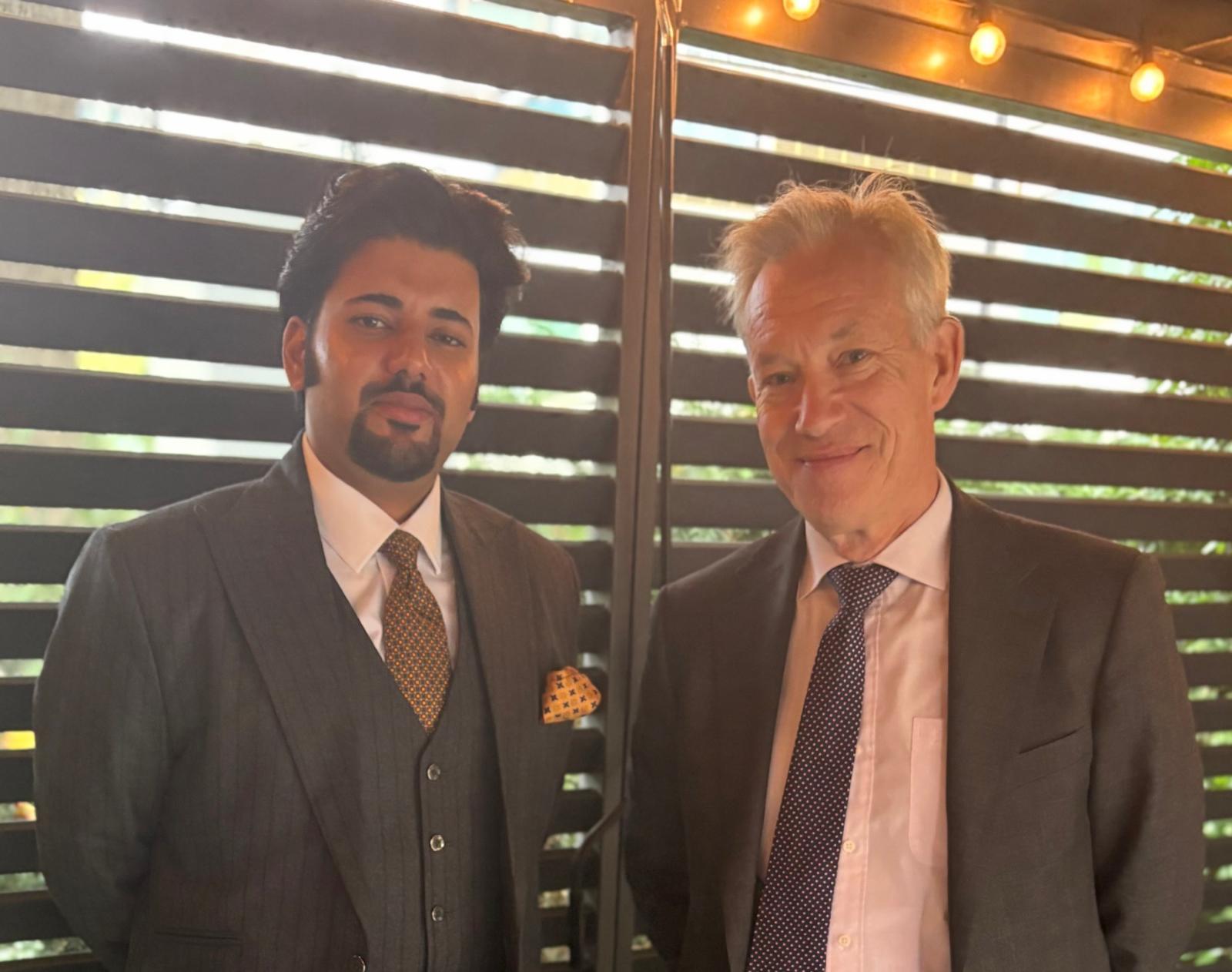 Xyra Group team in an informal lounge setting