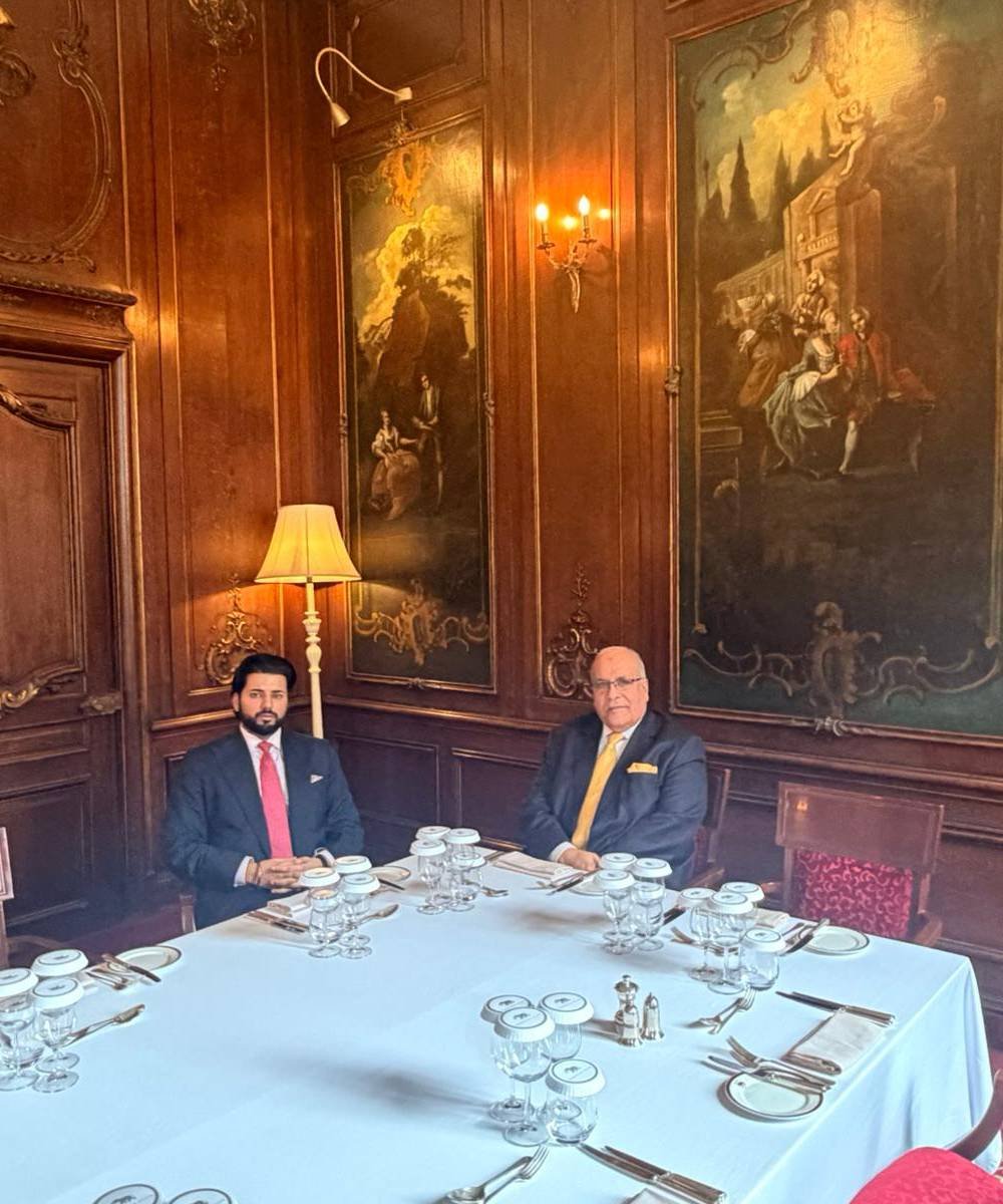 Xyra Group principals in private dining room — Office of the Principal